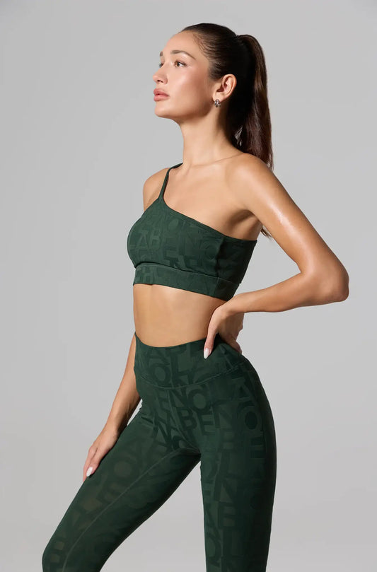 Classic Serein 3D Single Strap Shoulder Bra - Olive