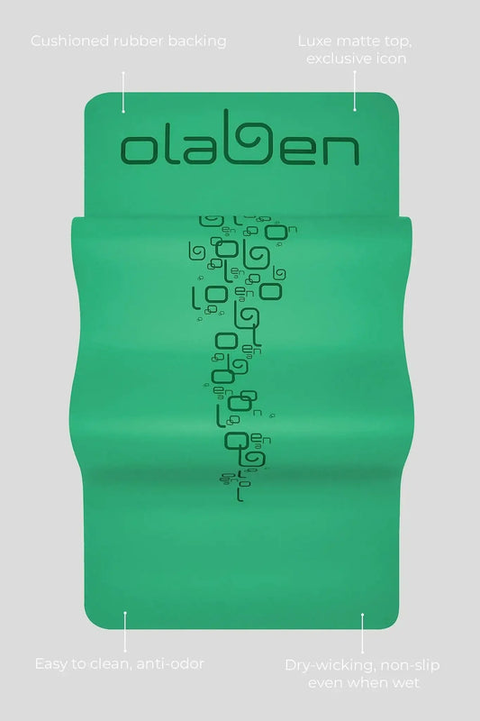 Signature Yoga Mat - Emerald - Olaben